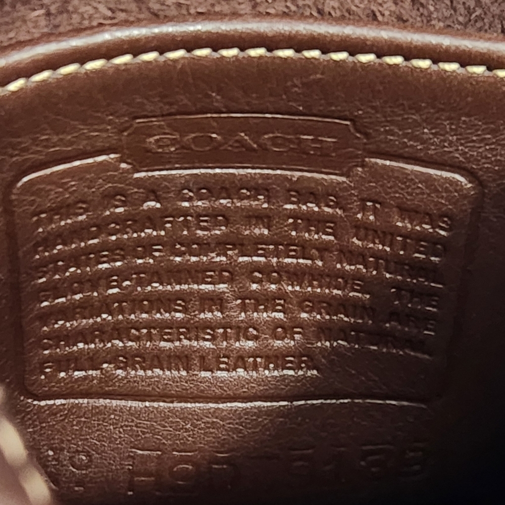 Vintage Coach‎ Crossbody Bag - Picture 14 of 16